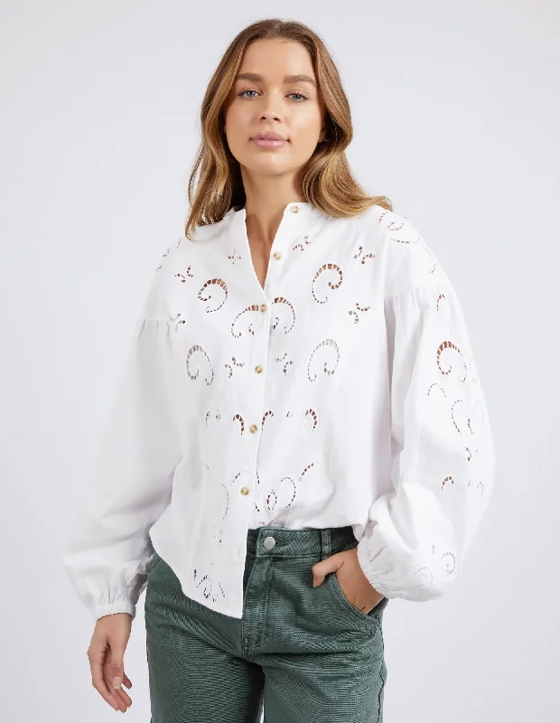 Foxwood Marlow Blouse White